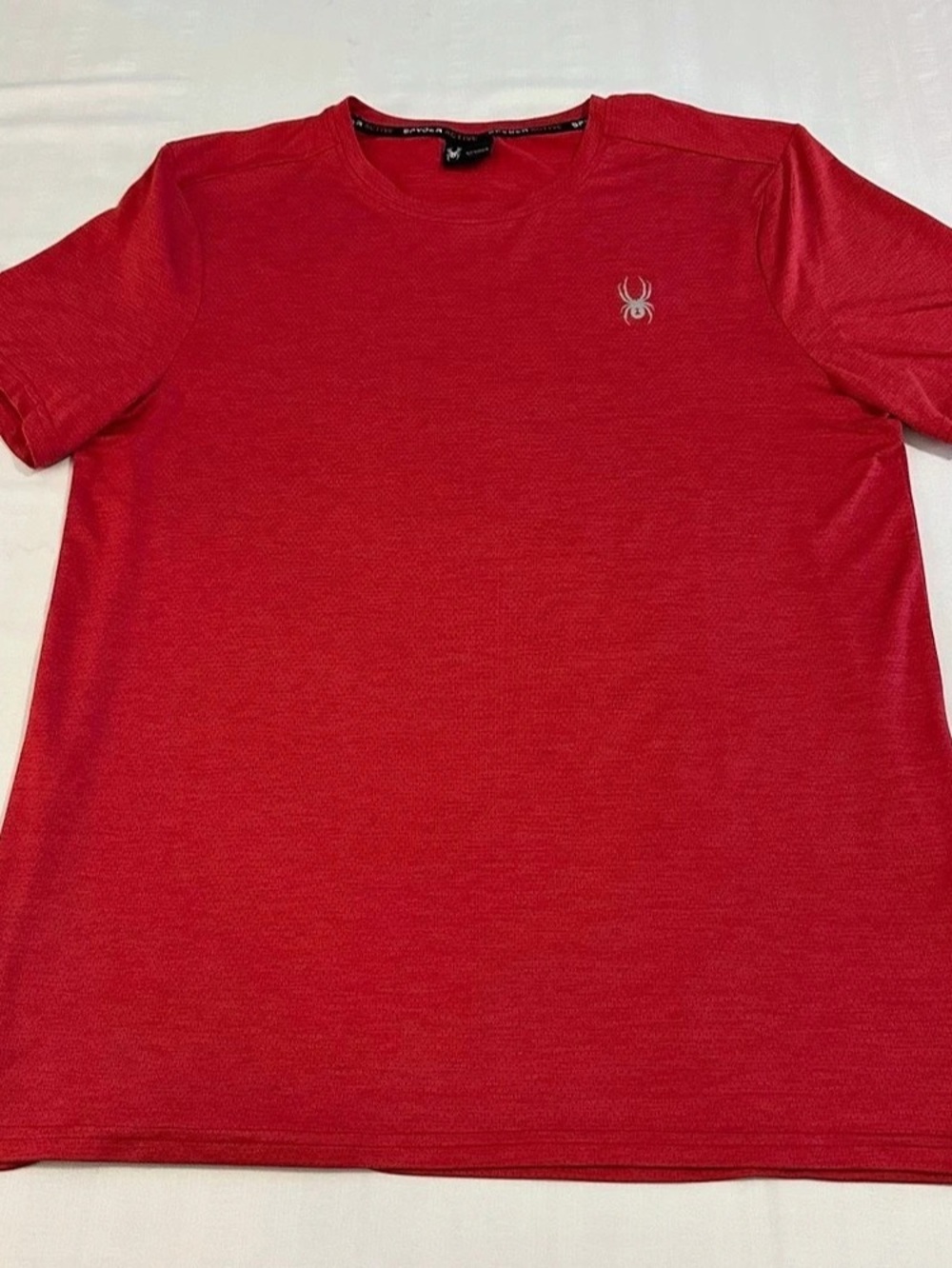 Spyder Active ProWeb Short Sleeve T-Shirt Red